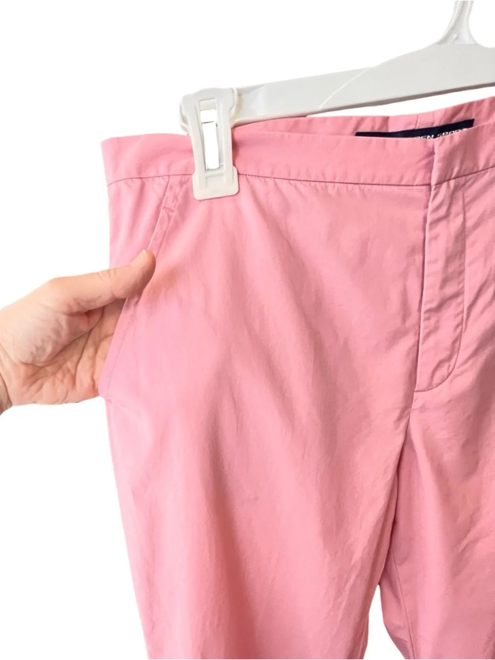 Vintage Ralph Lauren Sport Pink Cotton Poplin Pants Sz 8